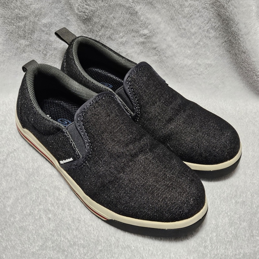 Nautilus Women's Slip-On Westside Safety-Toe Work Shoes N1435 Black Size 6 Wide‎